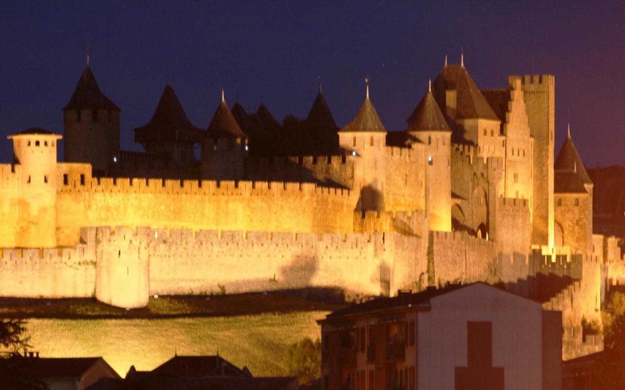 Appartamento Le Balcon sur la Cité Carcassonne Esterno foto